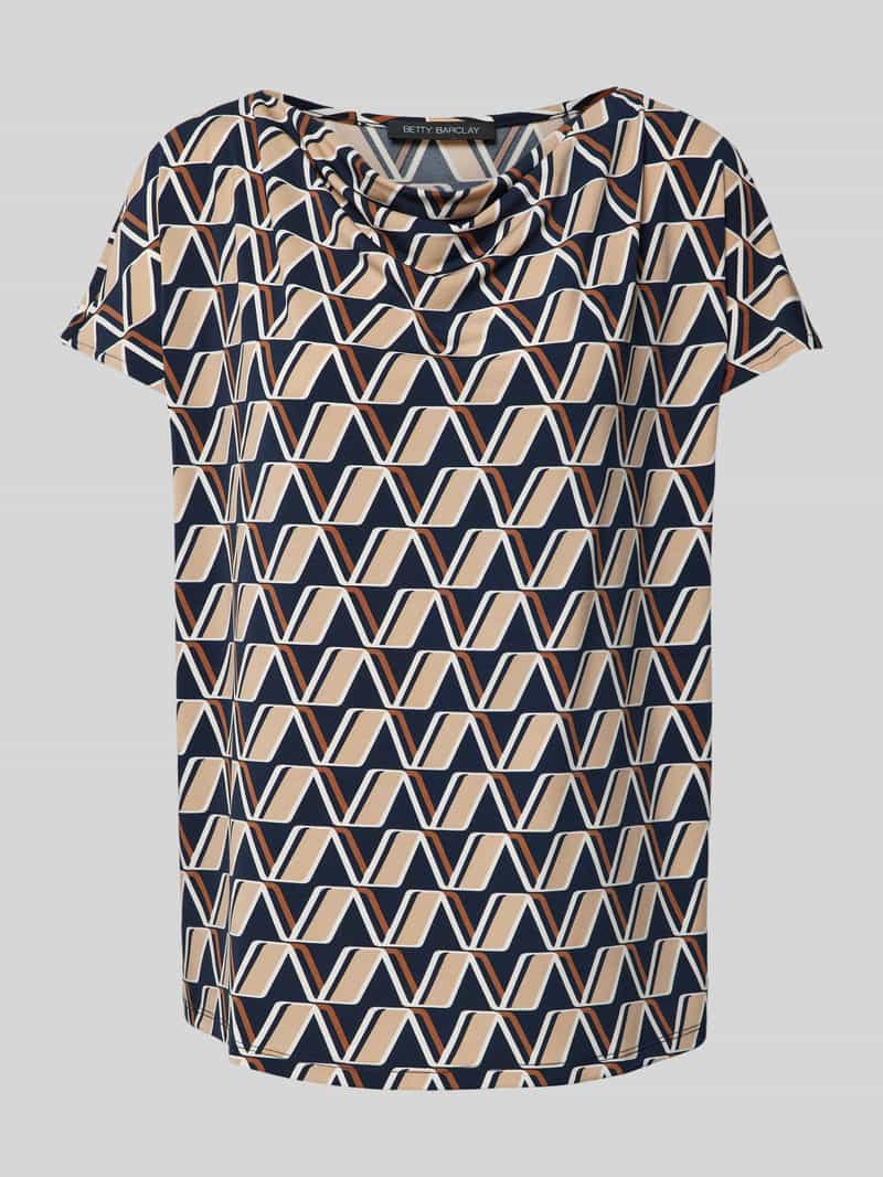 Betty Barclay Blouseshirt met cascadehals