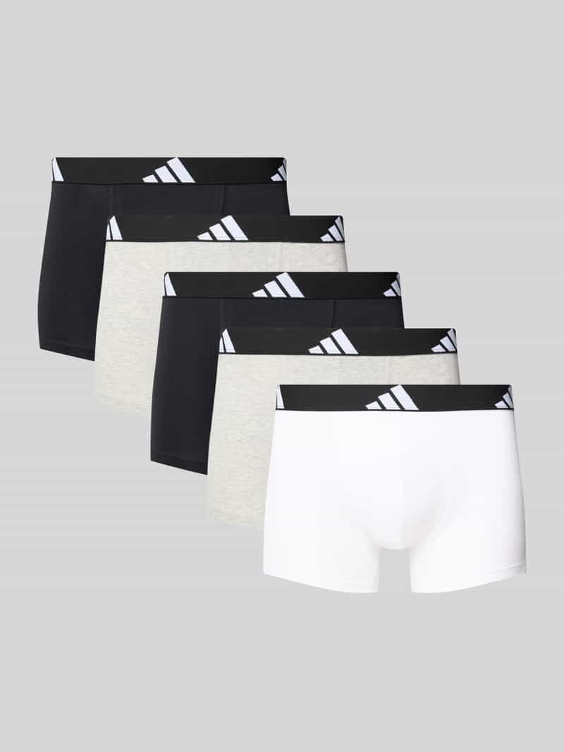 ADIDAS SPORTSWEAR Boxershort met elastische band met logo in een set van 5 stuks