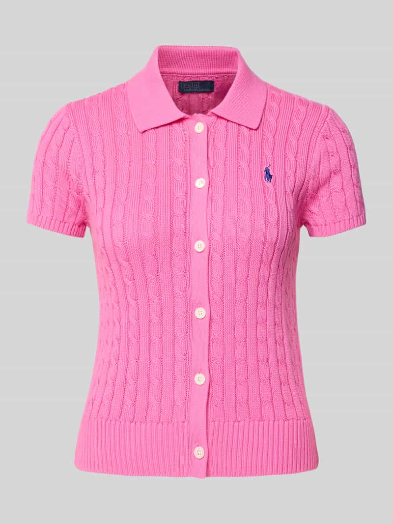 Polo Ralph Lauren Gebreid shirt met logostitching
