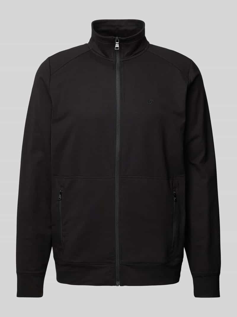Sweatjack met opstaande kraag model 'RAMON'