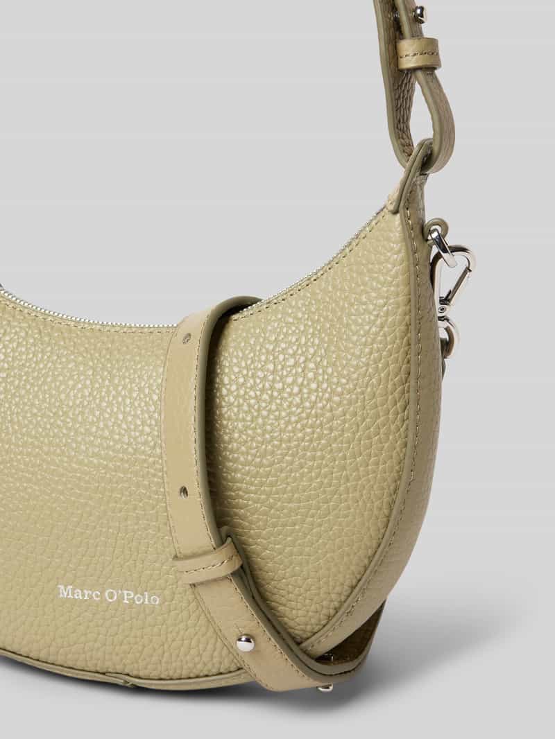 Marc O'Polo Crossbodytas van fijn generfd rundleer