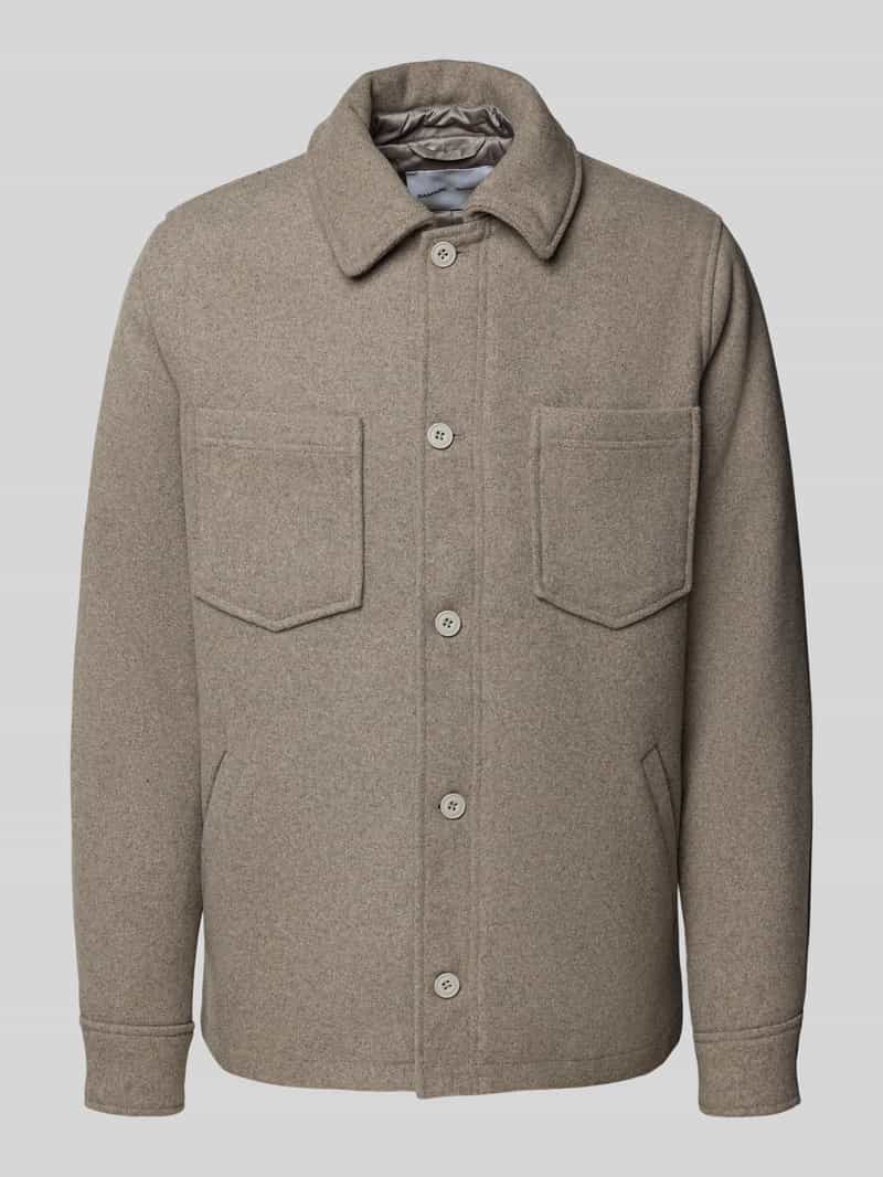 Samsøe Regular fit overhemdjack met borstzakken model 'PALLY'