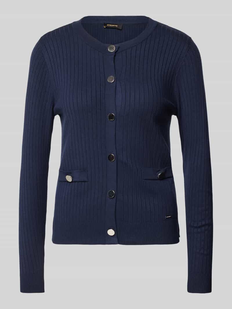 MORE & MORE Cardigan in riblook