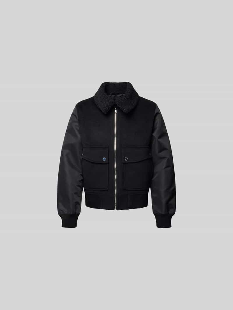 Bomberjack met wol