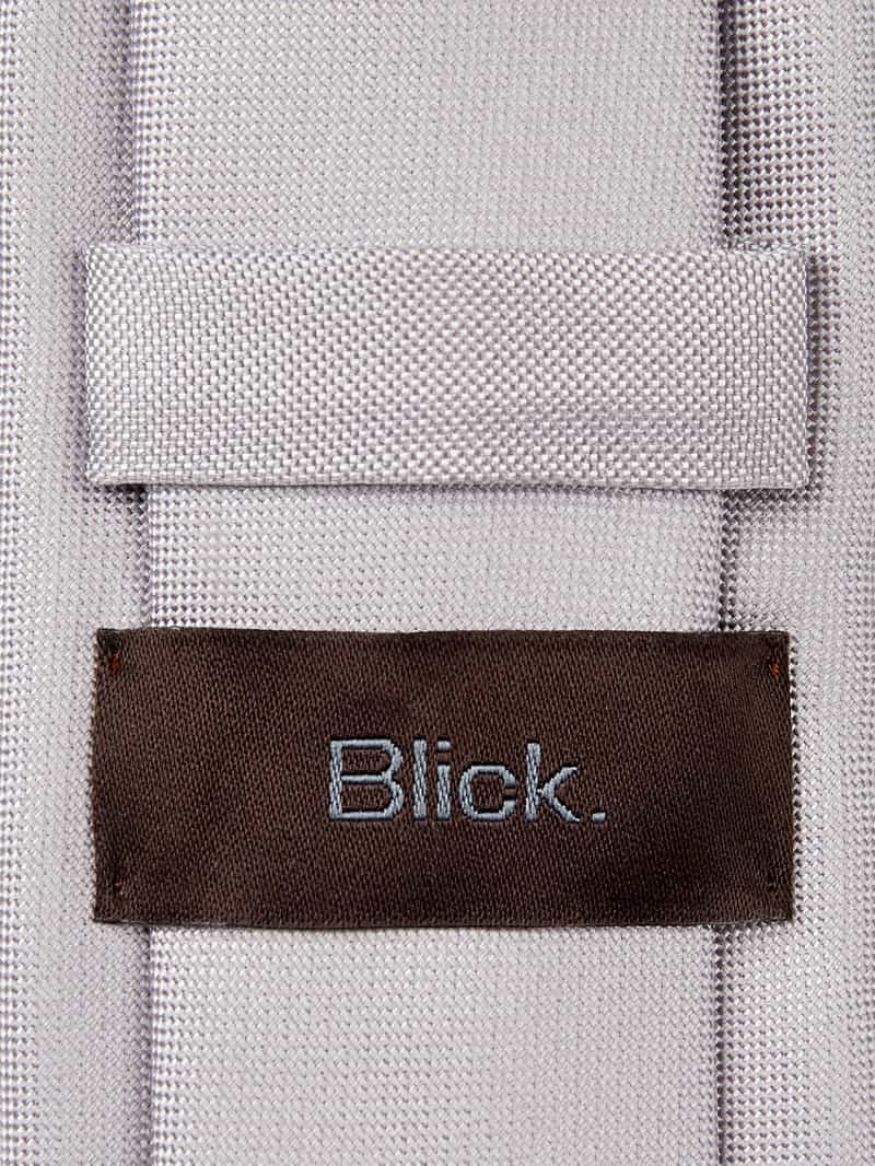 Blick Stropdas van pure zijde (6 5 cm)