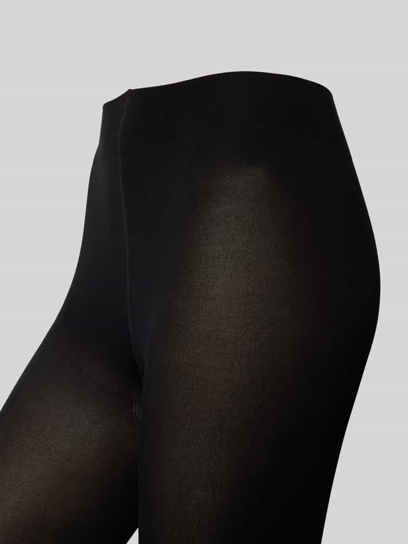 Falke Panty met elastische band, model 'PURE MATT 100' zwart, foto 3