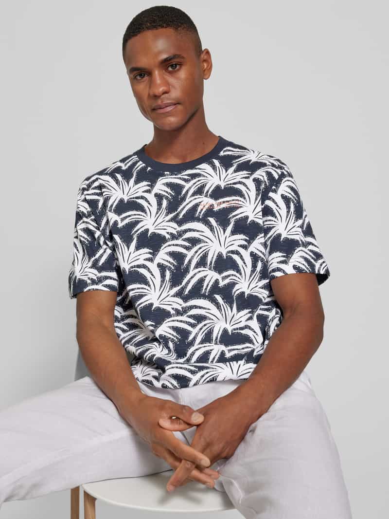 Tom Tailor T-shirt met all-over motief