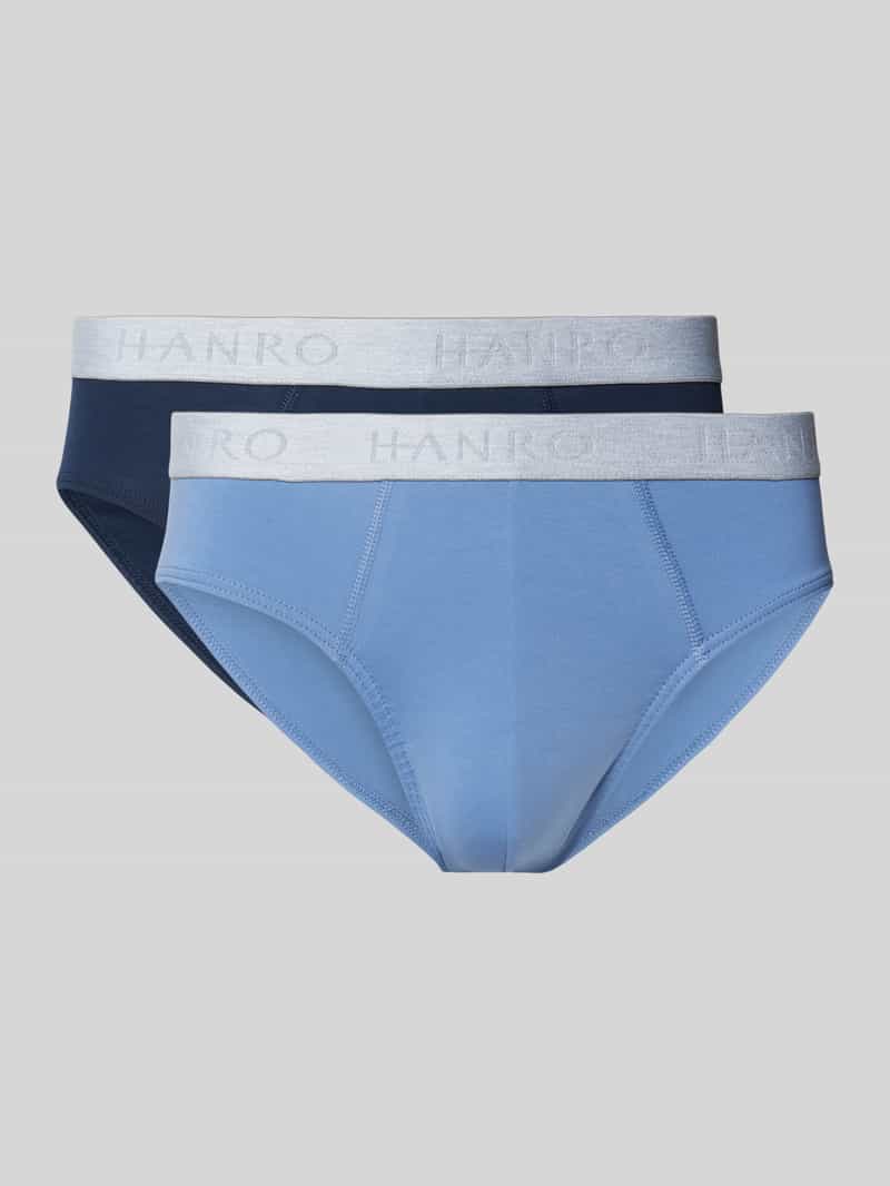 Hanro Slip met label in band in een set van 2 stuks