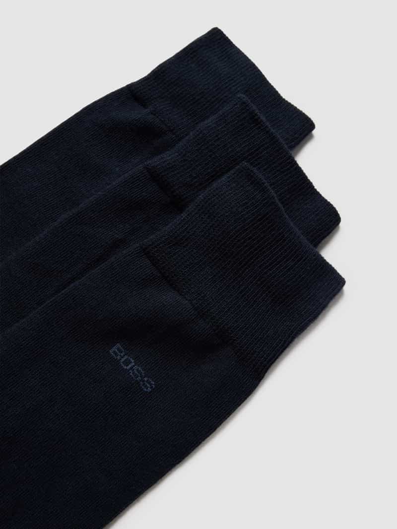 Boss Sokken met labeldetail in een set van 3 paar