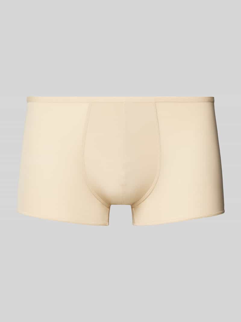 Boxershort met binnenstebuitennaden, model 'Plumes'