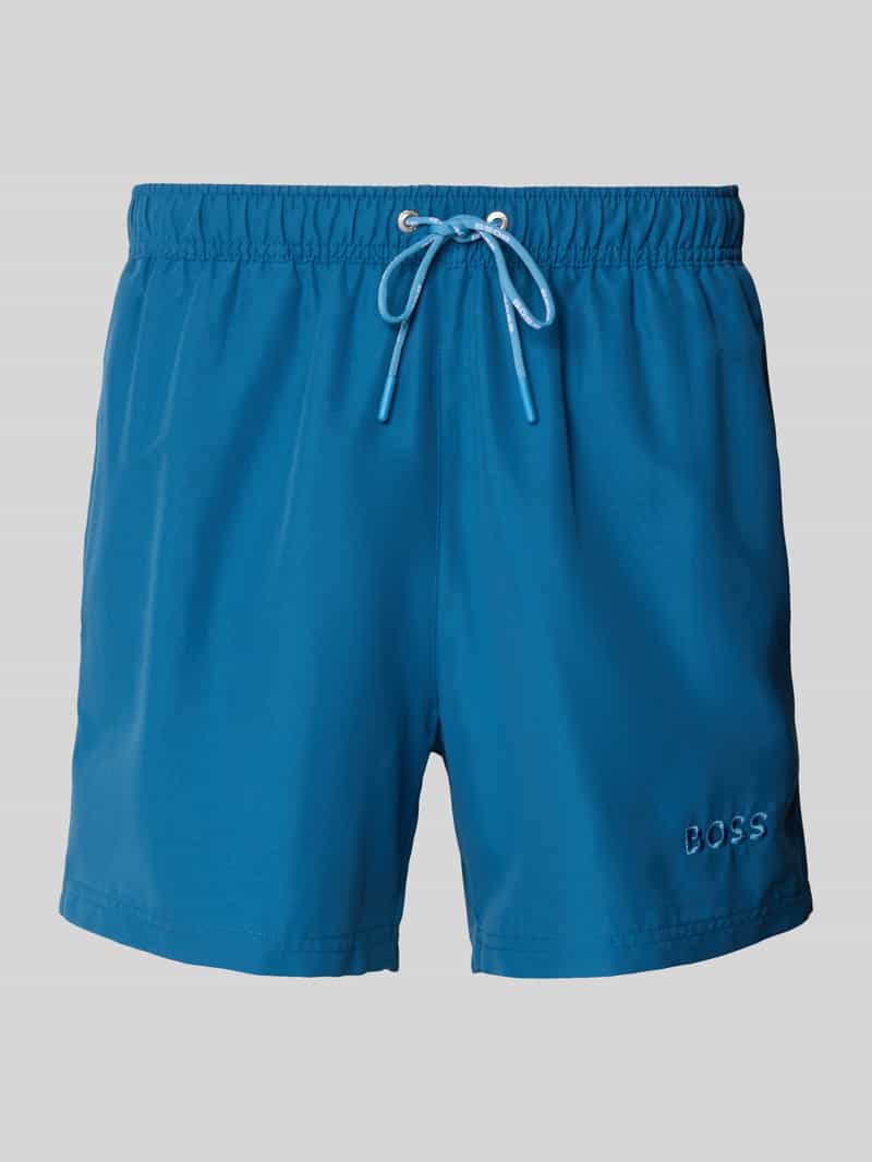 Zwembroek met labelapplicatie model ‘DOGFISH’ Zwembroek met labelapplicatie model ‘DOGFISH’