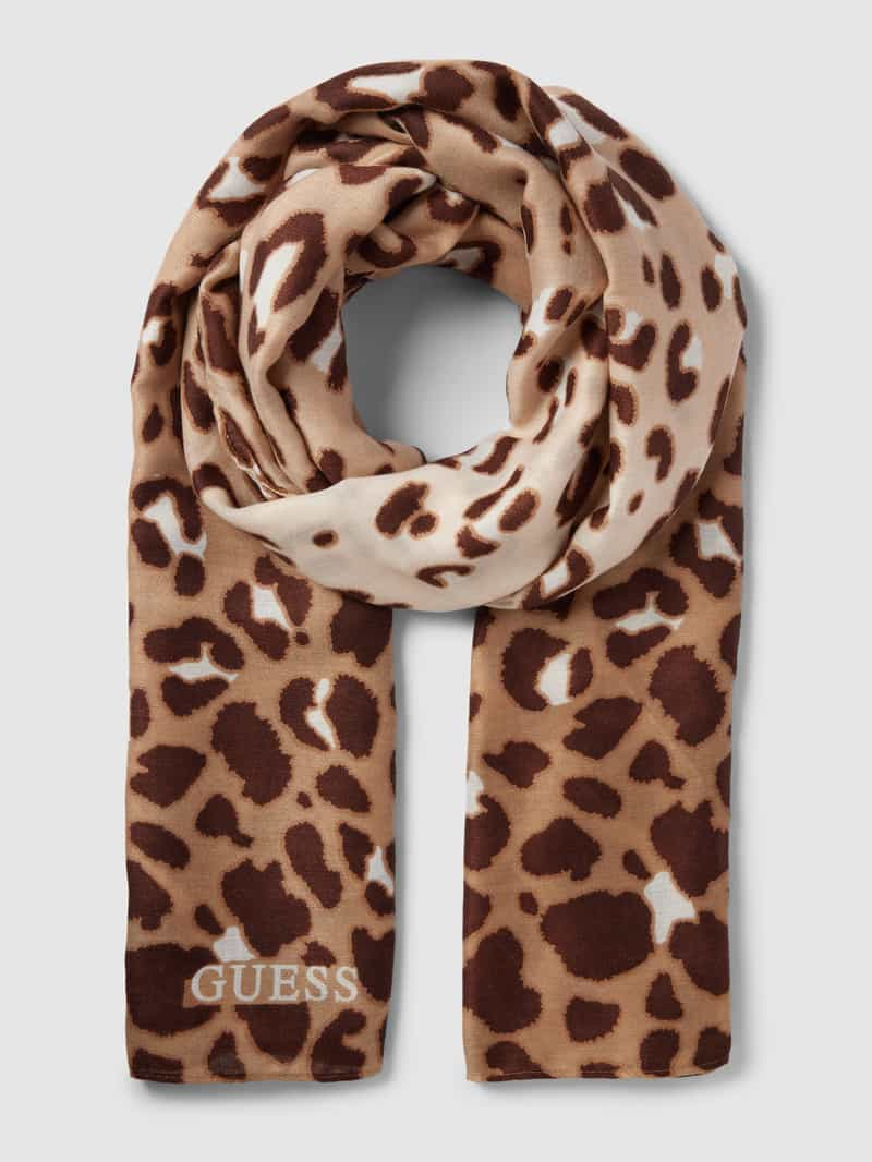 Guess Sjaal met dierenprint