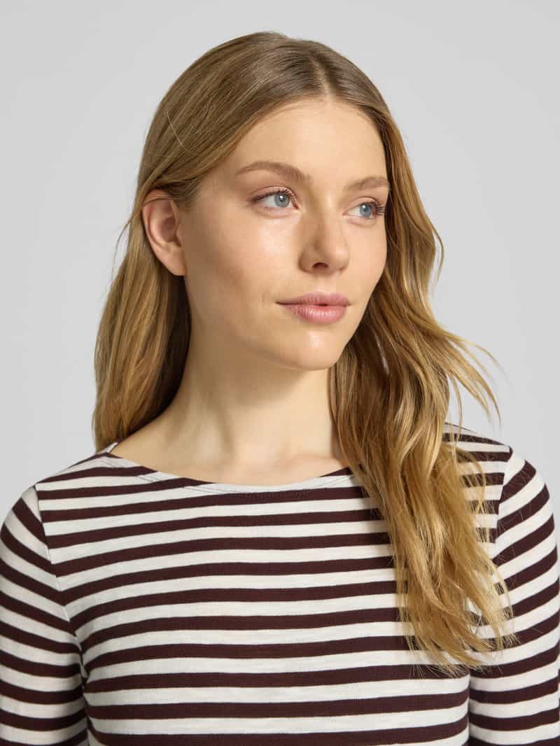 Marc O'Polo Slim fit shirt met lange mouwen van puur katoen