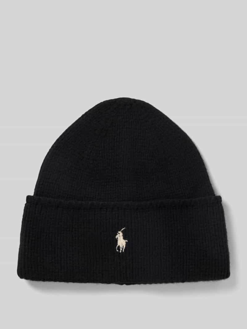Polo Ralph Lauren Wollen muts met logostitching