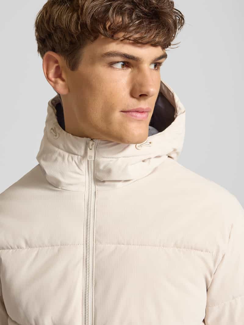 jack & jones Gewatteerd jack met capuchon