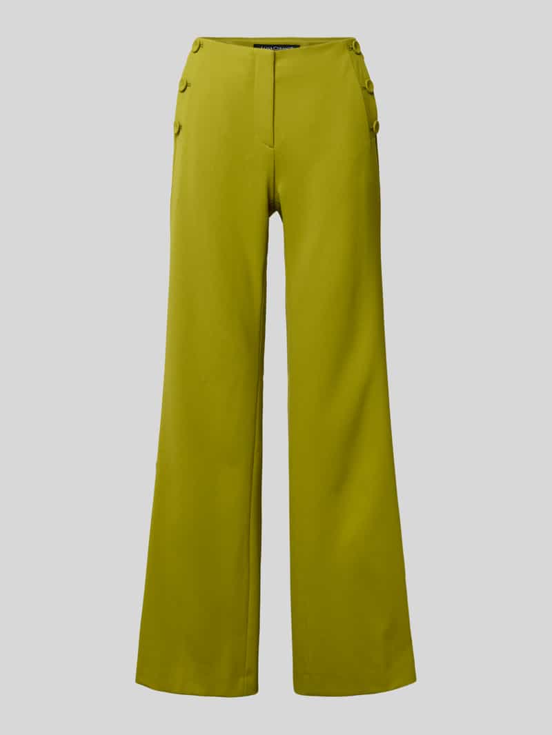 LUISA CERANO Flared broek met knopen