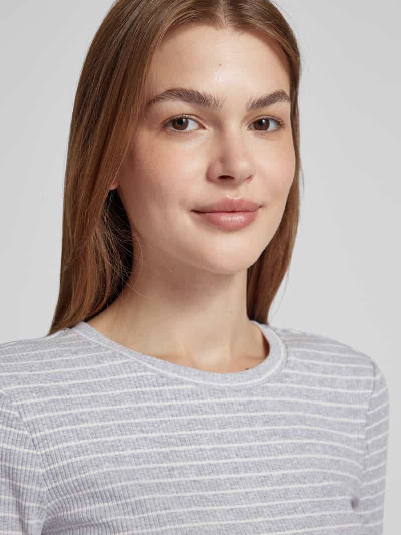 Selected Femme Shirt met lange mouwen en ronde hals model 'ANNA'