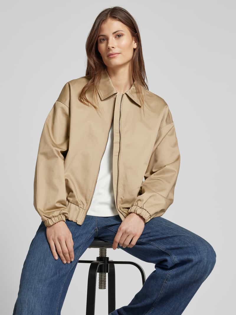 Jake*s Casual Bomberjack met strookzakken