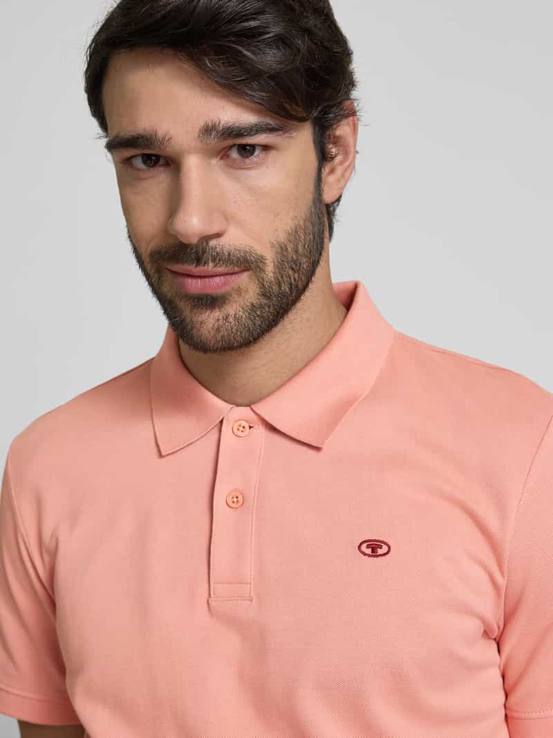 Tom Tailor Regular fit poloshirt van puur katoen