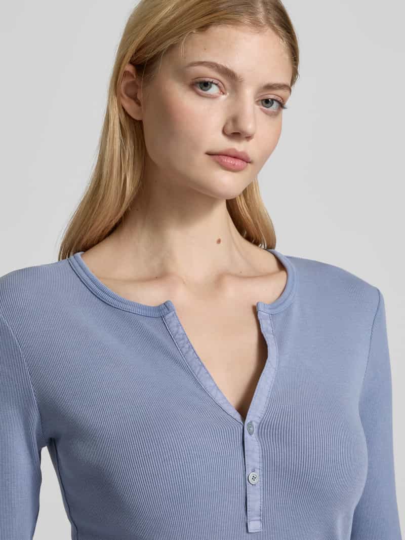 G-Star Raw Shirt met lange mouwen en V-hals