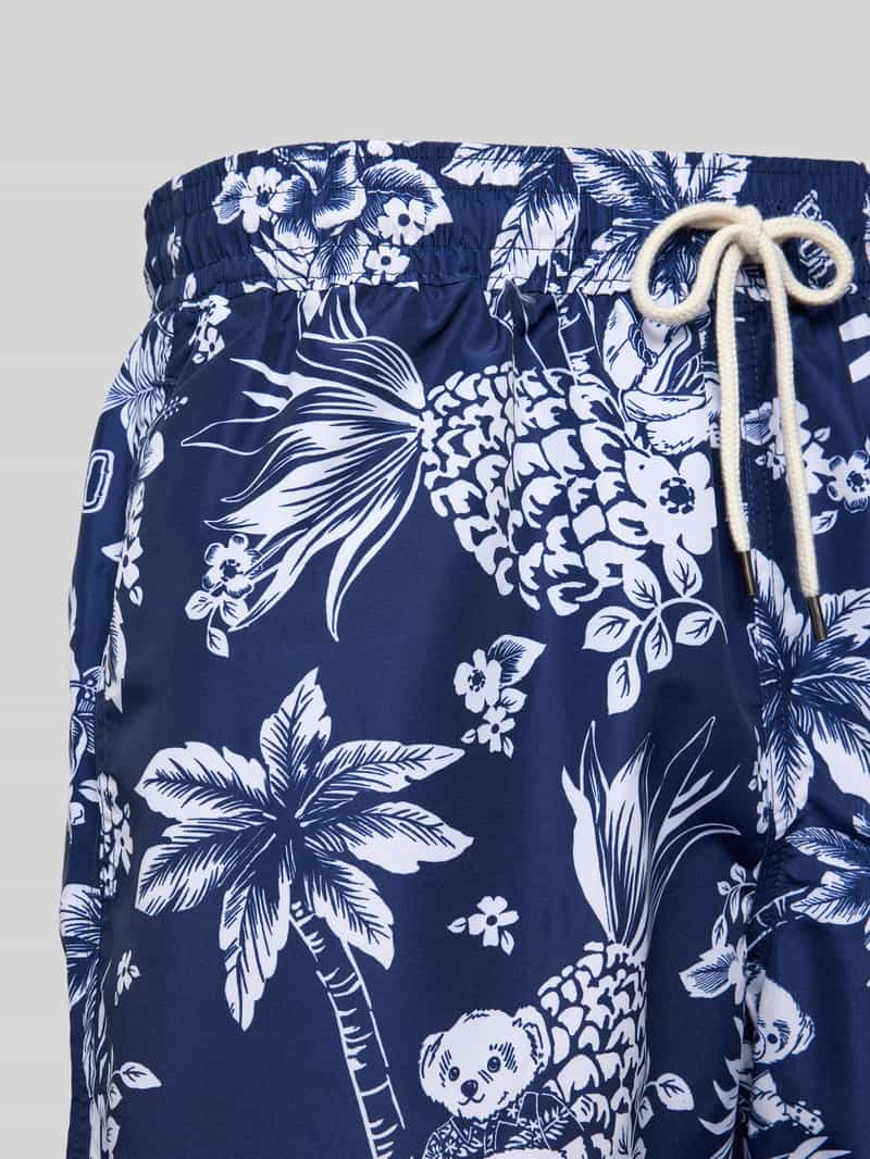 Polo Ralph Lauren Underwear Regular fit zwembroek met labelprints model 'TRAVELER'