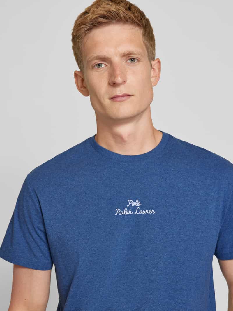Polo Ralph Lauren Regular fit T-shirt met labelstitching