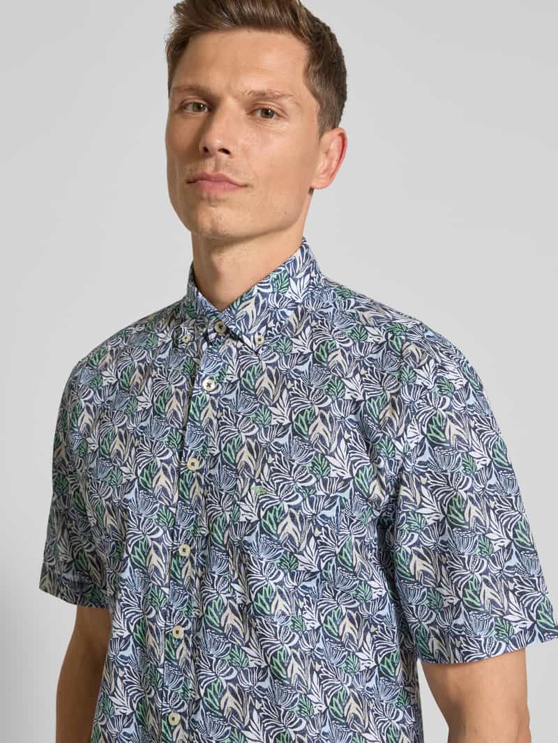 FYNCH-HATTON Regular fit vrijetijdsoverhemd met button-downkraag