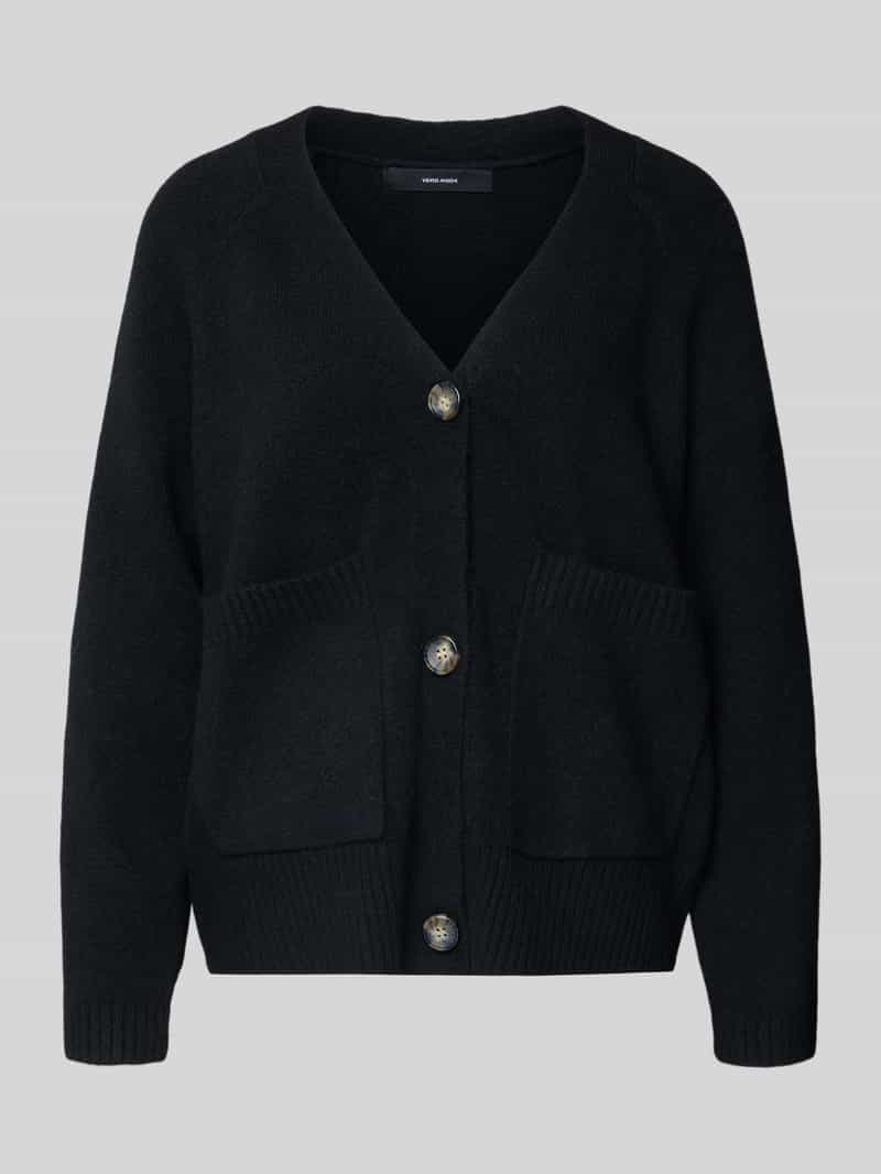 Vero Moda Vest VMBOOM LS V-NECK BUTTON CARDIGAN GA NOOS