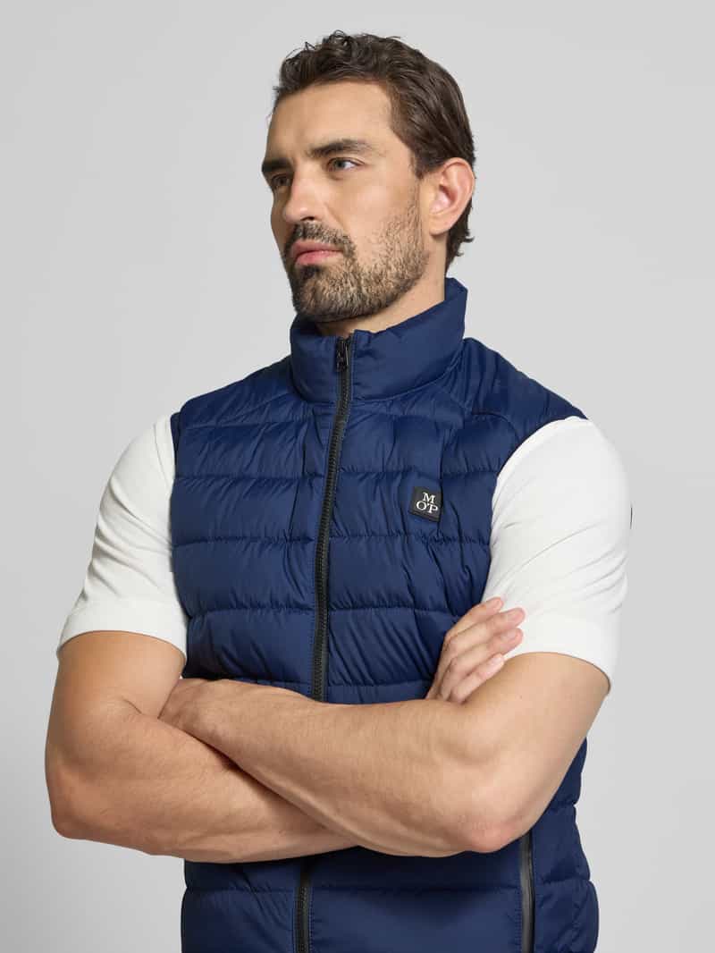 Marc O'Polo Regular fit bodywarmer met ritszakken