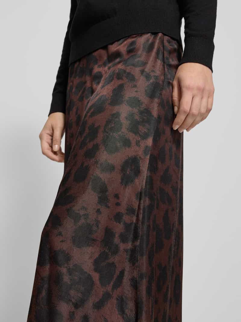 Tom Tailor Uitlopende midirok van viscosemix