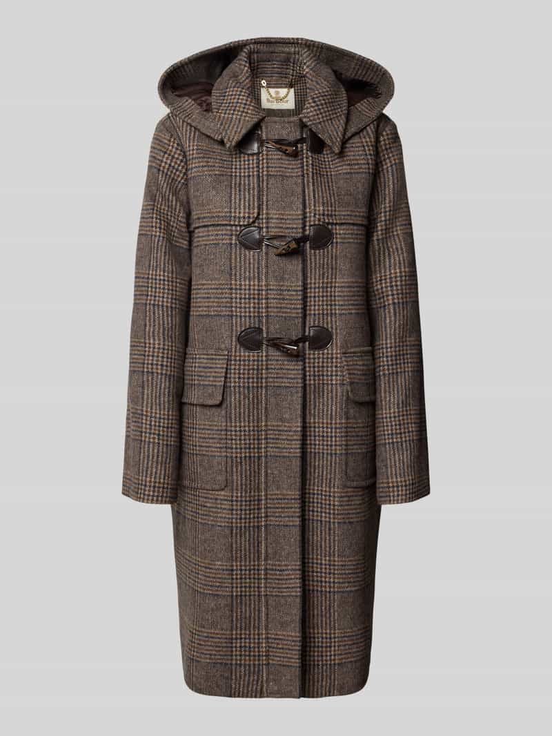 Barbour Regular fit houtje-touwtjejas van pure wolmix model 'MELODY'