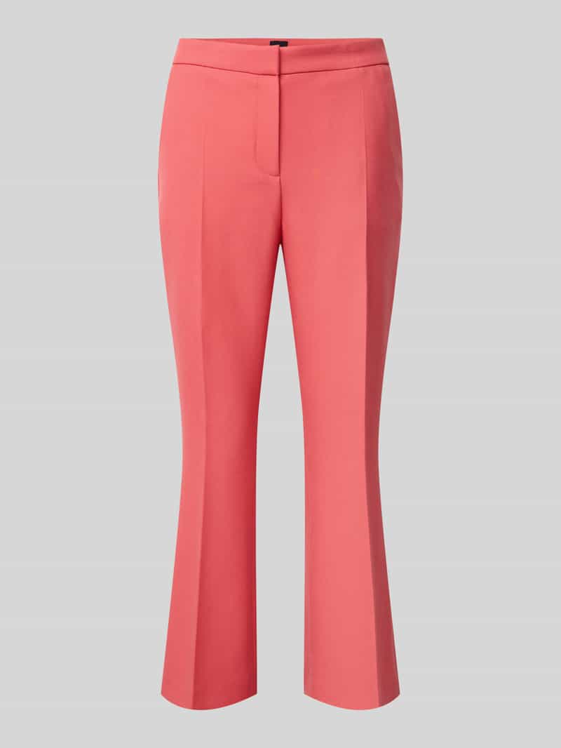 Boss Regular fit stoffen broek met persplooien model 'Timasa'