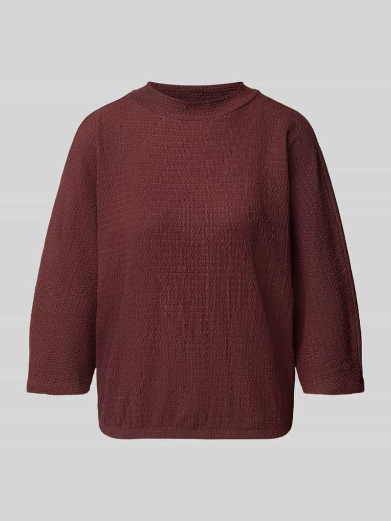 Opus 3 4-shirt met jersey met structuur model 'Siconi'