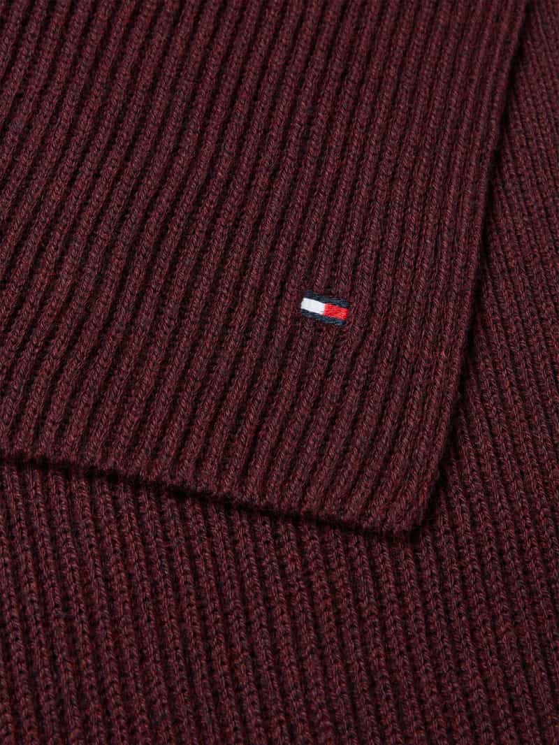 Tommy Hilfiger Sjaal van een mix van katoen en kasjmier