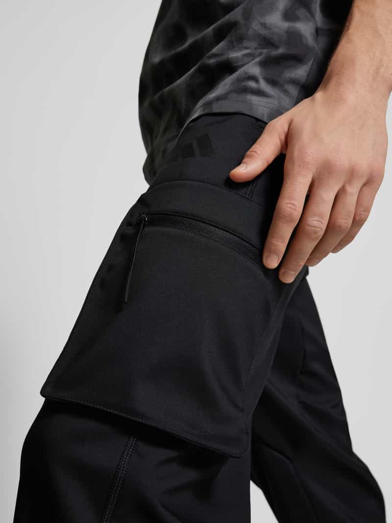 ADIDAS SPORTSWEAR Tapered fit cargobroek met tunnelkoord