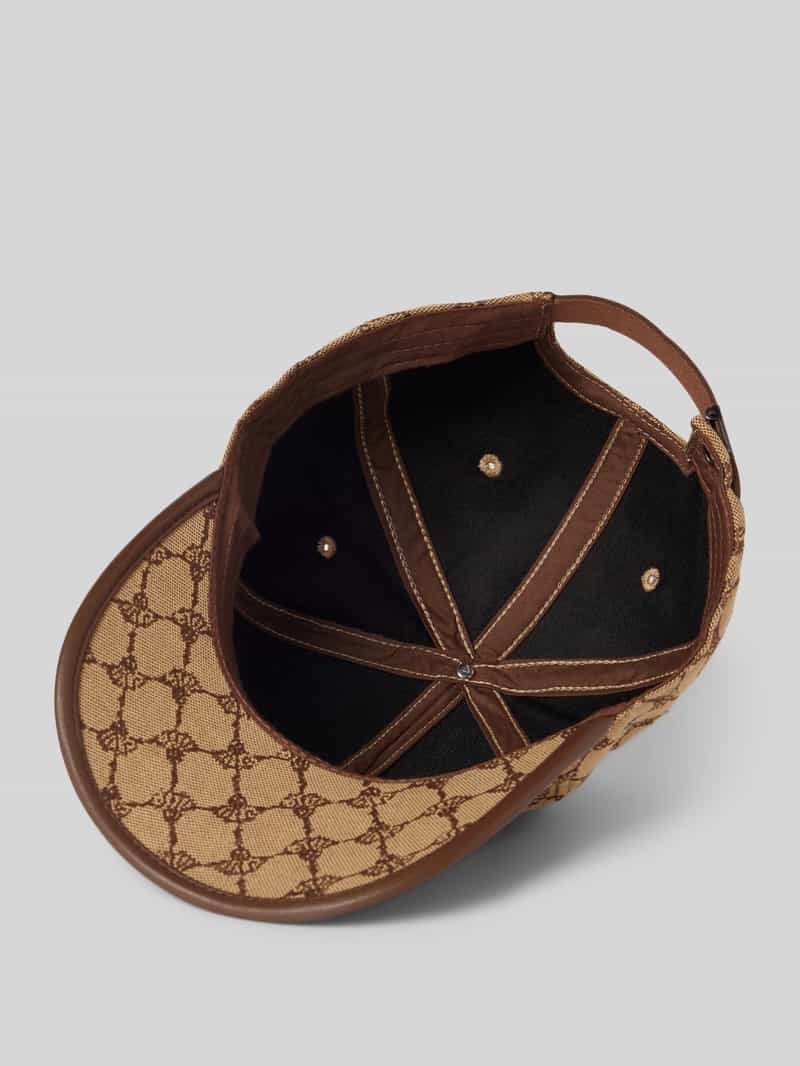 JOOP! Collection Baseballpet met all-over motief en labelapplicatie