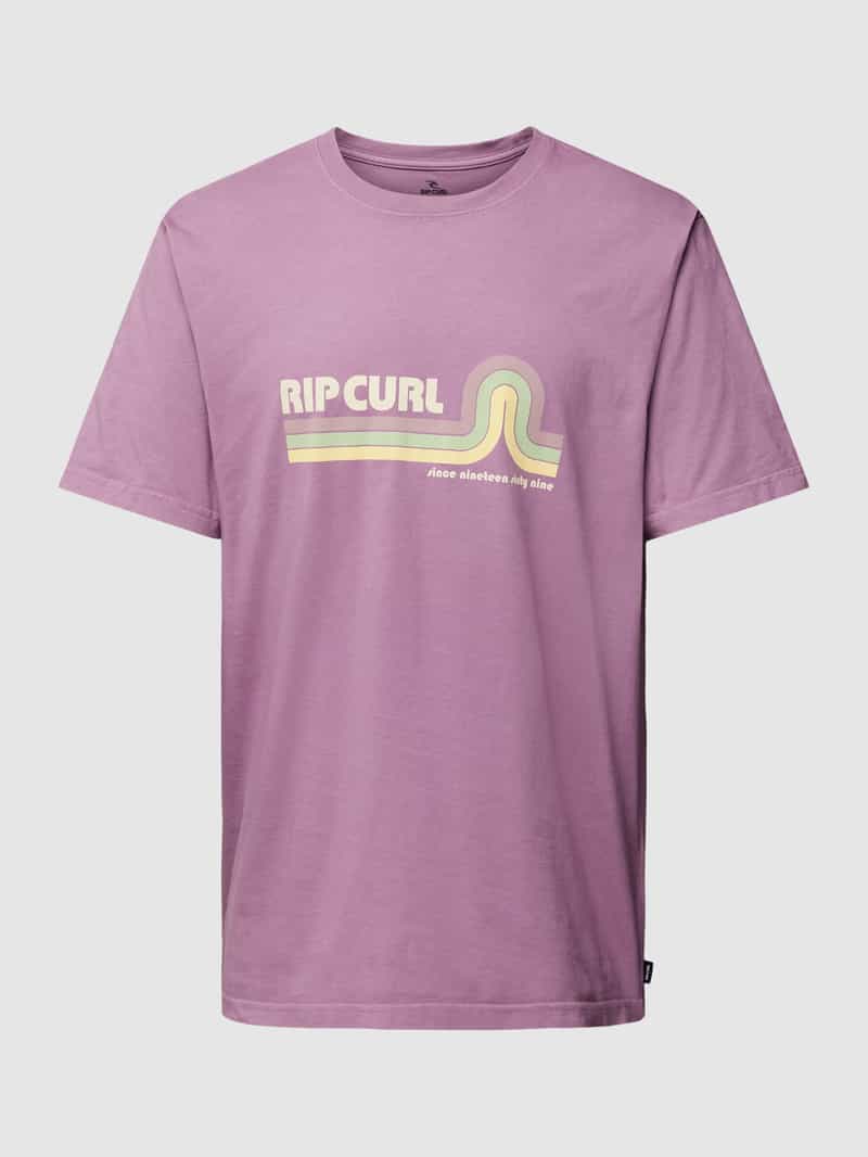 Rip Curl T-shirt met labelprint model 'MUMMA'