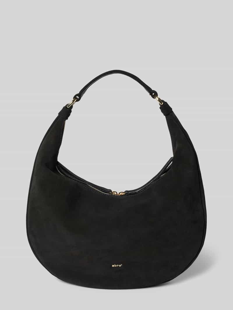 abro Handtas van leer met hengsel model 'NANA'