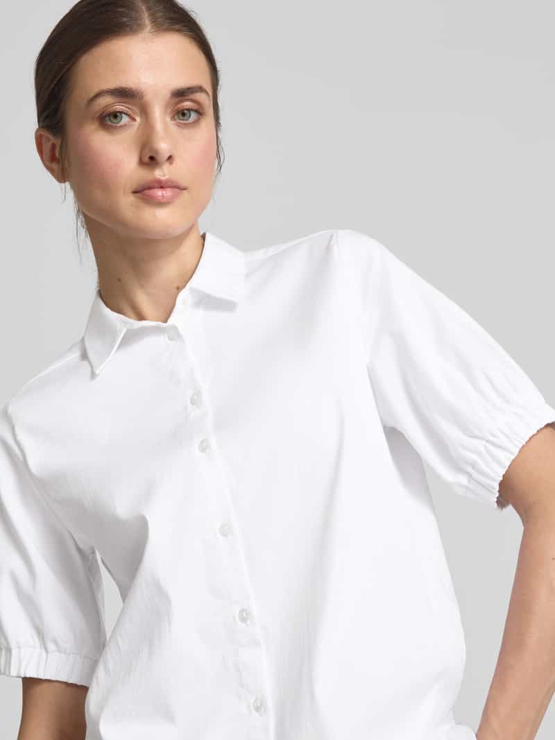milano italy Regular fit overhemdblosue met 1 2-mouwen