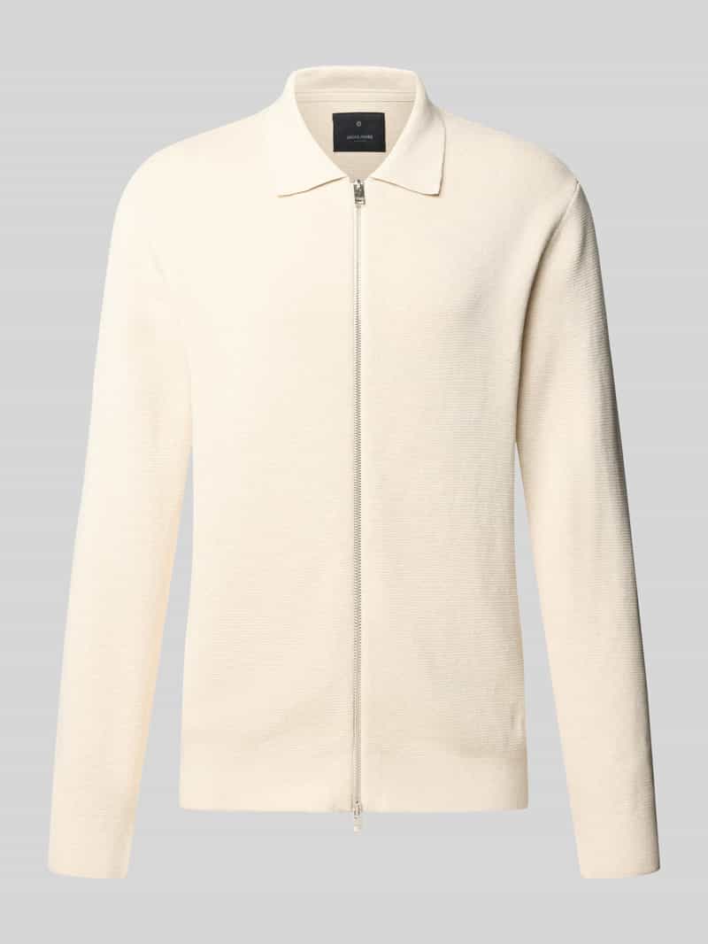 JACK & JONES Premium Cardigan met tweewegritssluiting model 'MILANO'