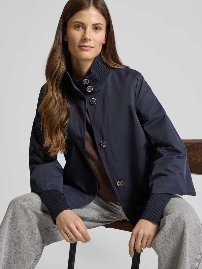s.Oliver BLACK LABEL Relaxed fit jack met lange strikbandjes
