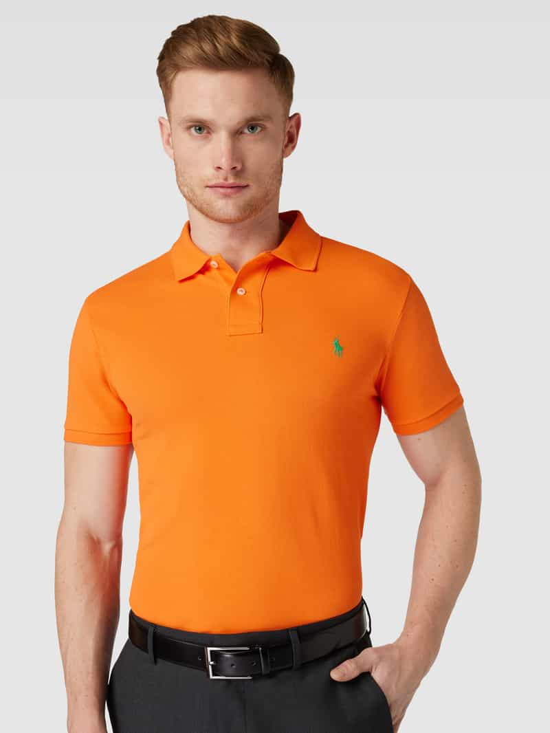 Polo Ralph Lauren Slim fit poloshirt met logostitching