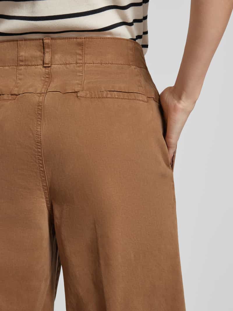 Boss Orange Stoffen broek met deelnaden model 'Tahiana'