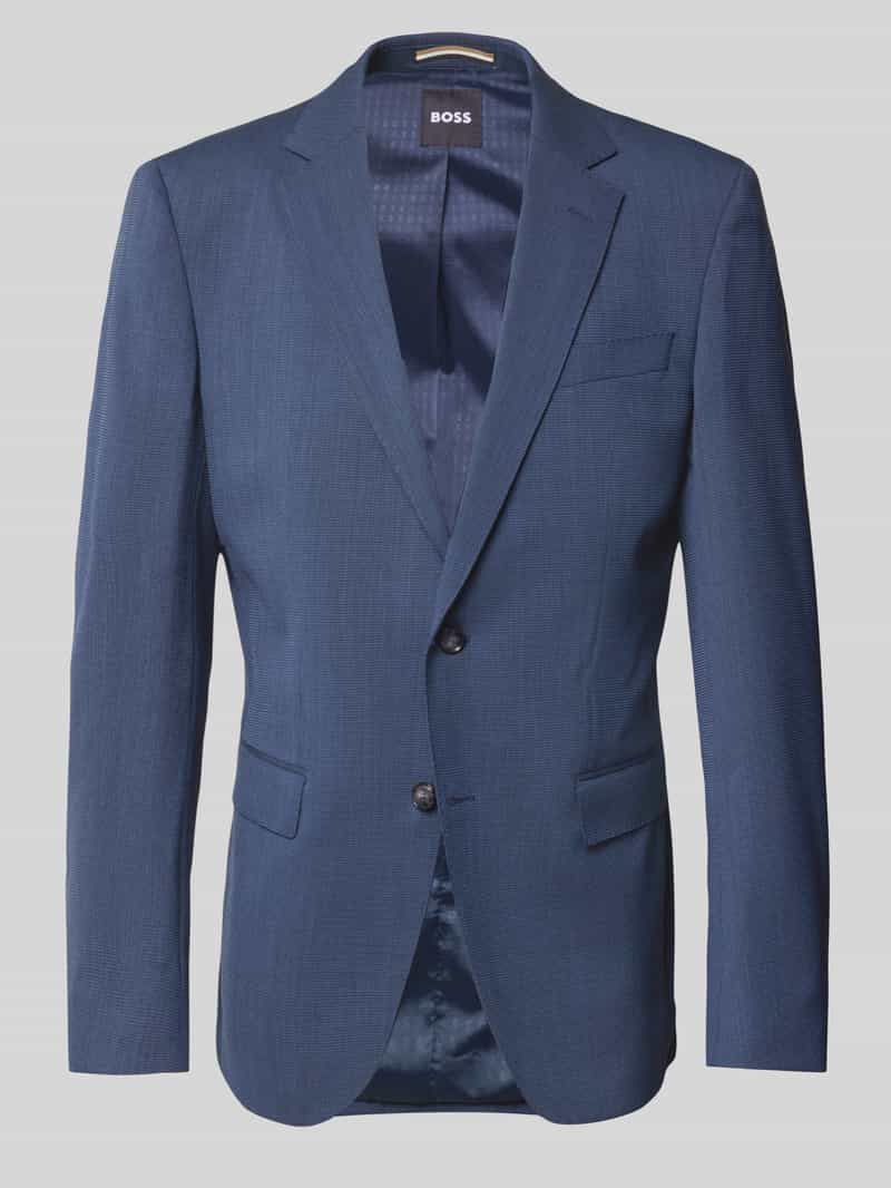 Boss Slim fit colbert van scheerwol model 'HUGE'