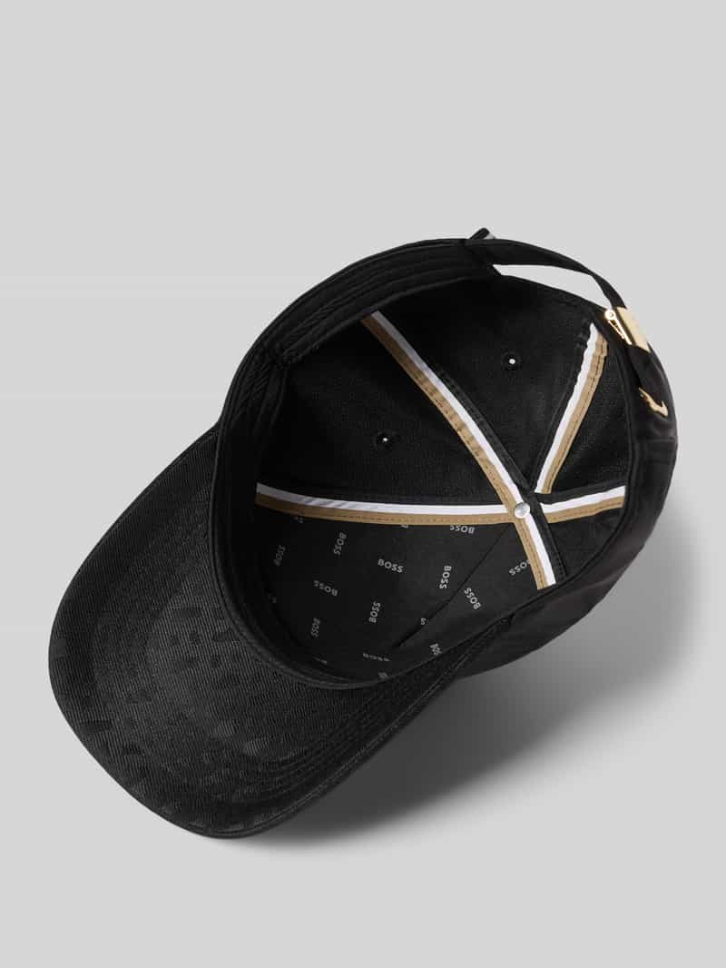 Boss Baseballpet met labelprint model 'SEVILE'