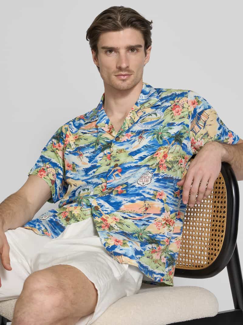 Polo Ralph Lauren Classic fit vrijetijdsoverhemd met reverskraag
