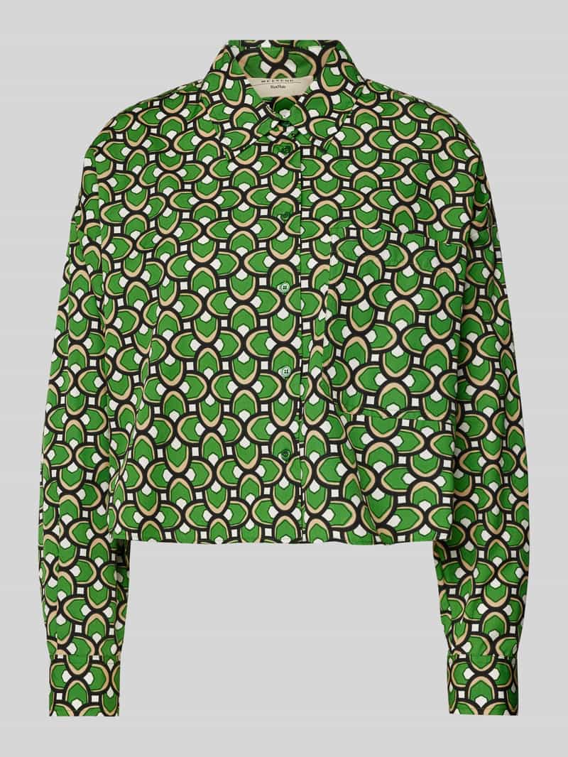 Weekend Max Mara Regular fit blouse met overhemdkraag model 'RAGTIME'