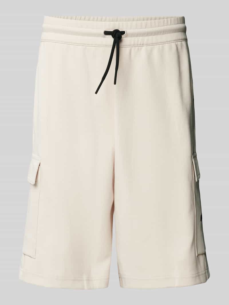 EA7 Emporio Armani Sweatshorts met elastische band