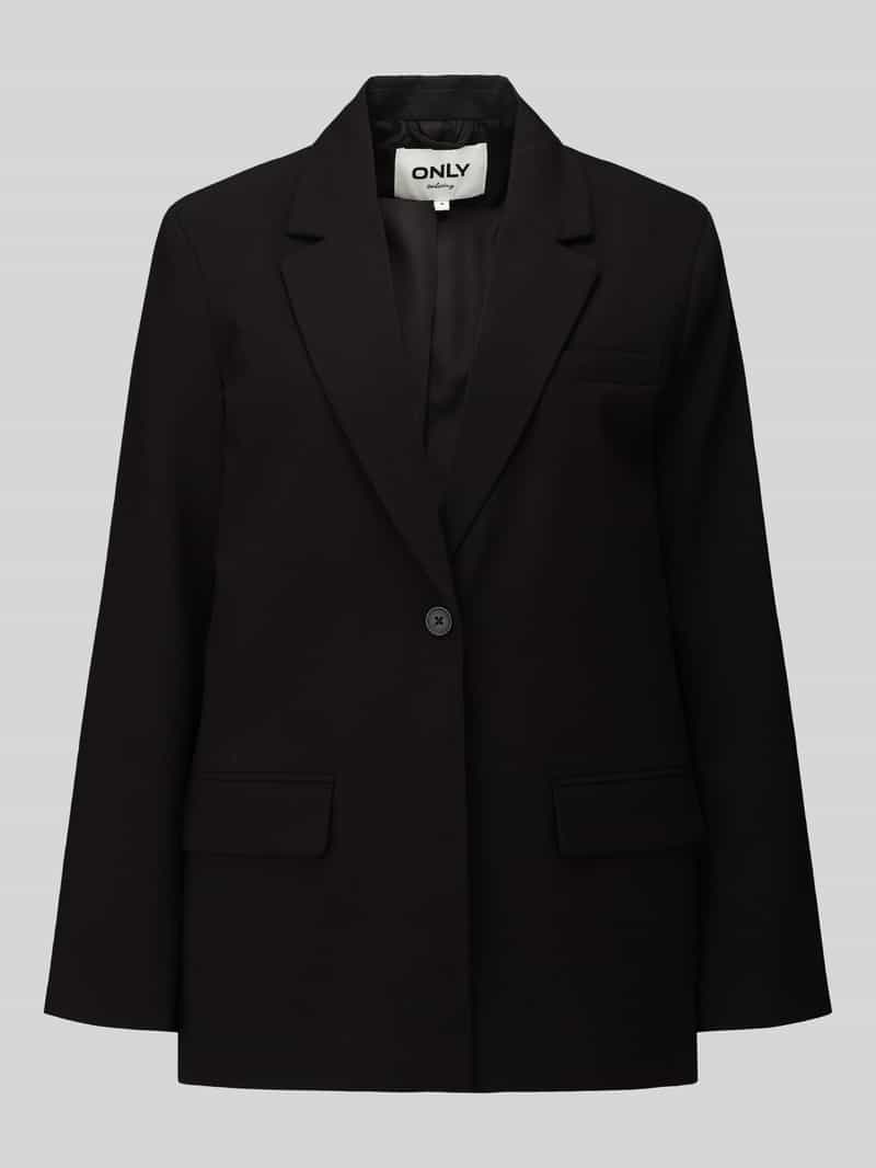 Only Blazer Onlnoelia-yasmine Slit Blazer Tlr N 15370519 Black Dames Maat - W34