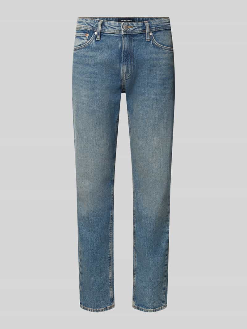 Jack & jones tapered fit jeans met steekzakken model 'MIKE'